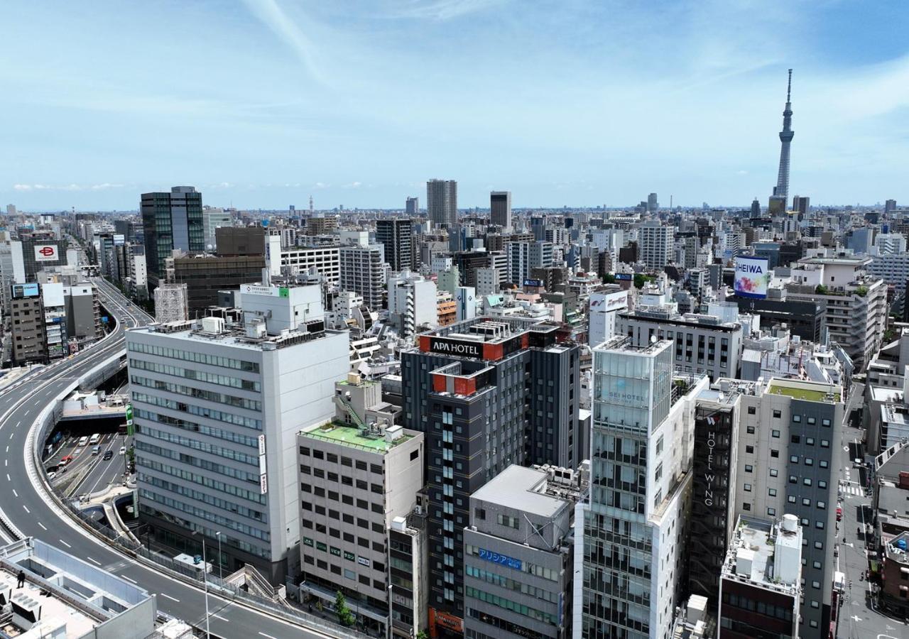 Apa Hotel Ueno Ekimae Tokio Zewnętrze zdjęcie